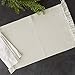 DII Variegated Tabletop Collection, Placemat Set3x19, Off-White, 6 Piece