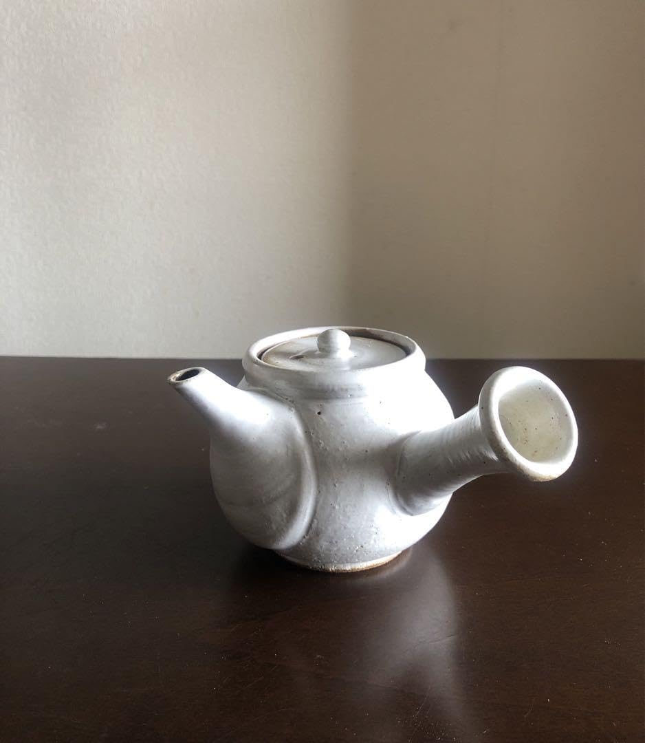 Amazon | 白釉 急須 民藝 ティーポット 作家もの | ノーブランド品