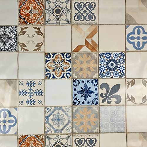 Panini Tessuti, Tovaglie Plastificate a Fantasia - Venduto al Mezzo Metro a Partire da 50 CM (Lunghezza) x 140 CM (Larghezza Fissa); 1 qtà=50cm; 2qtà=100cm - Arredo Interno-Esterno, Biancheria casa