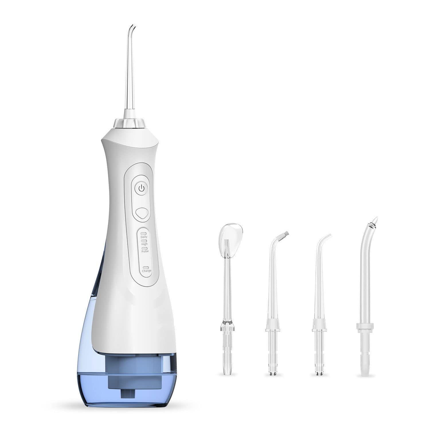 Water Dental Flosser for Teeth - Portable and Rechargeable Oral Irrigator with 200ML Tank 3 Modes - IPX7