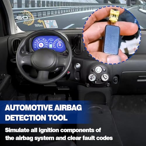VOSSOT 6 Piezas Airbag Simulator Simulador Airbag Universal Coche Resistencia SRS para Diagnóstico Herramienta de Test Airbag Moto & Coche Kit Taller Automotriz Simulador de Bolsa de Aire - imagen 5