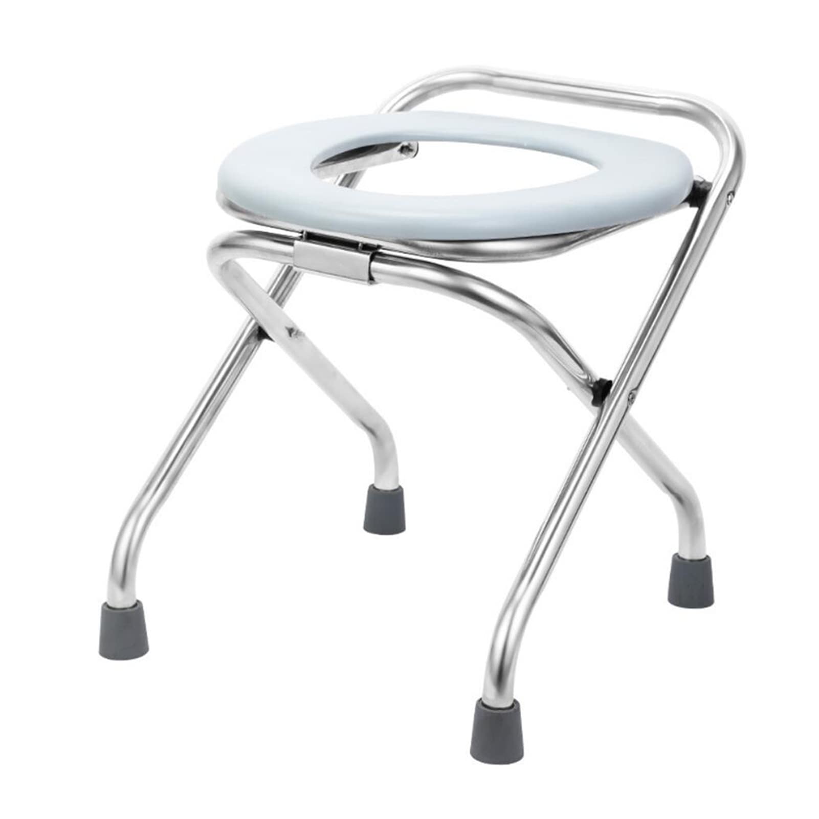 Chaise De Toilette De Camping Portable, WC Camping Car Toilette Seche, Toilette Pliable avec Siège De Toilette, Chaise De Toilette De Camp Pliante De 38 Cm De Hauteu