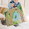 519vyhuddxl - Top Wooden Train Set for Kids: Melissa & Doug 17-Piece Take-Along Tabletop Railroad | FSC-Certified | Ages 3+ - Melissa Doug wooden train set