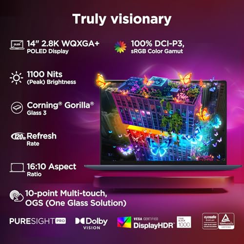 Image of Lenovo Yoga Slim 7 FIFA World Cup 26 Edition Intel Evo Core Ultra 7 355 (32GB RAM /1TB SSD /14 (35.5cm) /2.8K WQXGA+ POLED /Copilot+ PC /Windows 11 /MSO 365 Basic+Office24 /Cosmic Blue /975g), 83QK007HIN