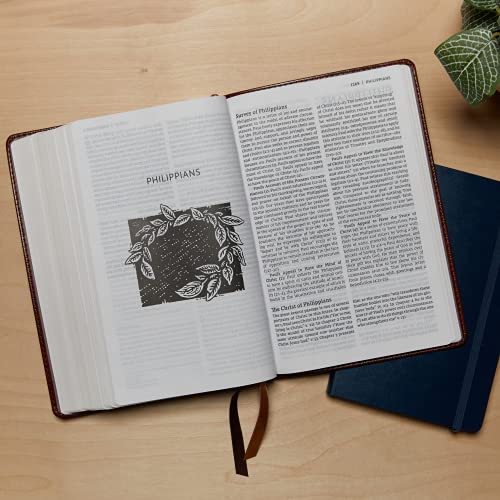NET Bible, Thinline Art Edition, Large Print, Leathersoft, Blue, Comfort Print: Holy Bible - Image 12