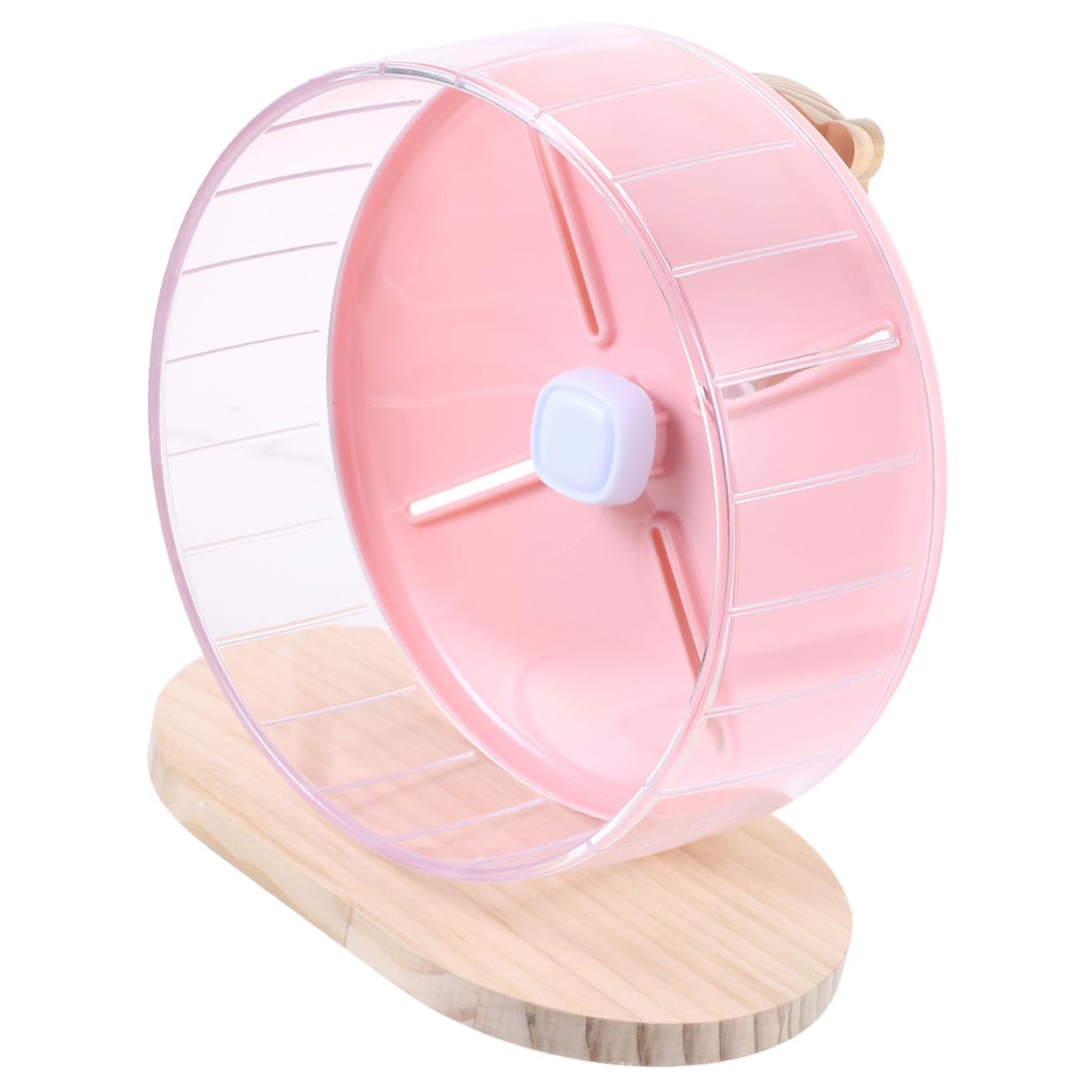 UPKOCH Hamsterrad Platzsparendes Hamster aus Ergonomischem Geräuschloses Holz Abs und Dekoratives Laufrad 30cm Design für Kleintierkäfig Chinchilla