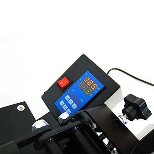 HobbyCut AA1-S Transferpresse 38cm x 38cm Textilpresse 2000 Watt Modell 2016 - 7