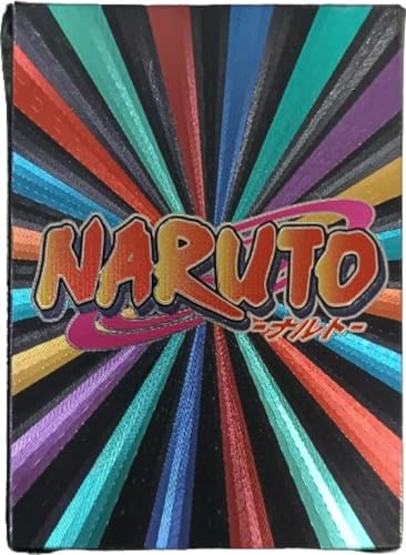 Image of Naruto Anime Cards - 55 PCS Black Edition | Premium Foil Collector Pack | Unofficial Trading Cards for Kids & Fans | Ninja Gift for Boys & Girls Ages 6+ - Naruto Black