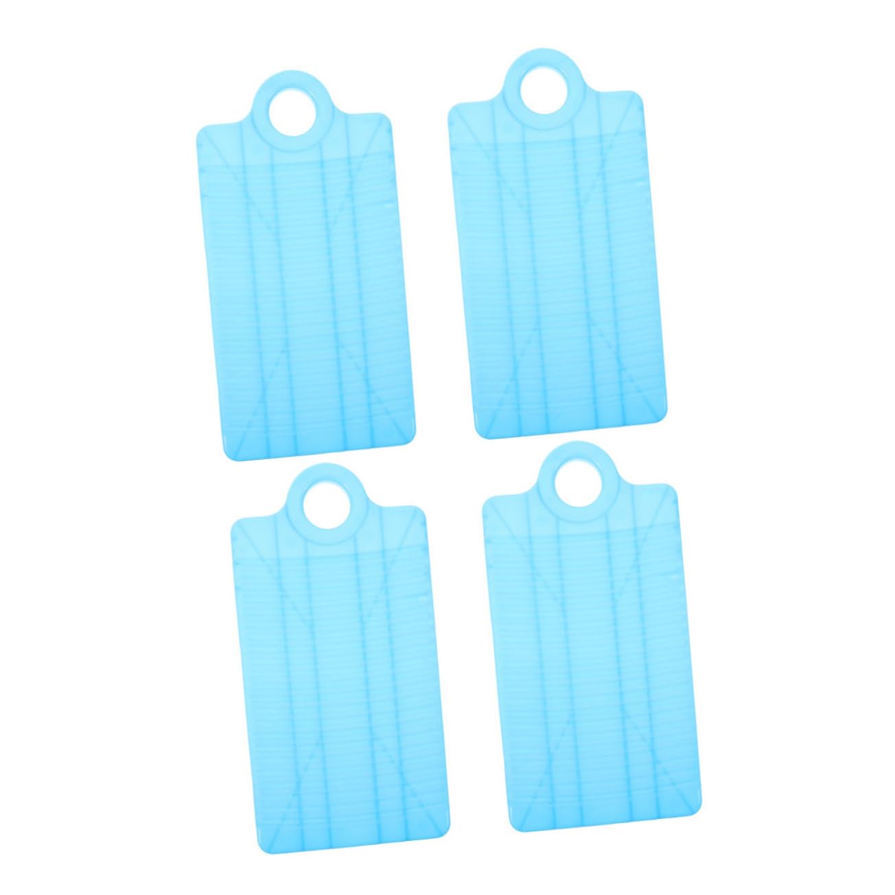 4 Stück Reise Wäschebrett Wäschewaschbrett Kleidungsschrubbbrett Waschbrett Für Wäsche Manuelles Waschbrett Wäsche Kleiderbrett Handwaschbrett Weiches Gummi Blau