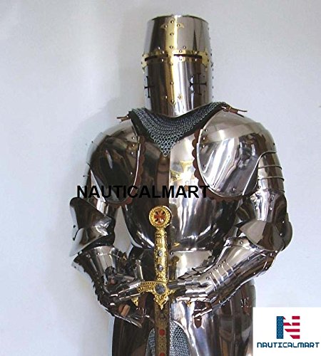 NauticalMart Plate Armour Templar Armour