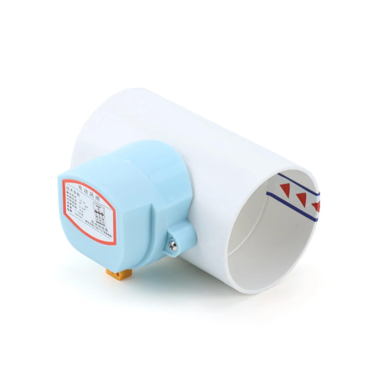 Vanne de contrôle pour tuyau de ventilation à fermeture électrique étanche 220V