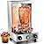 WantJoin Shawarma Grill Machine, Gas Vertical Rotisserie with 2 Burners for Home, Countertop Rotating Doner Kebab Oven Broiler Gyro Maker with Shovel, 11.6 * 11.8 * 19 inches, 110V