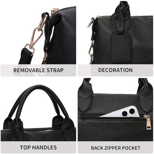 Bolso tote Falan para mujer en cuero vegano miniatura 4