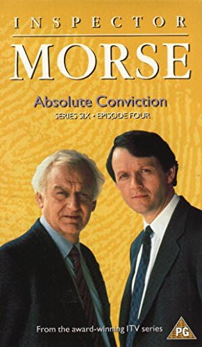 Inspector Morse: Absolute Conviction [VHS] [1987]: Amazon.ca: Movies