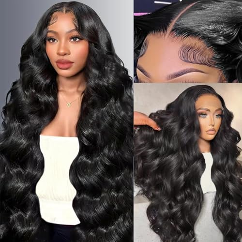 30 Inch 13x6 Lace Front Wigs Human Hair Pre Plucked 200%