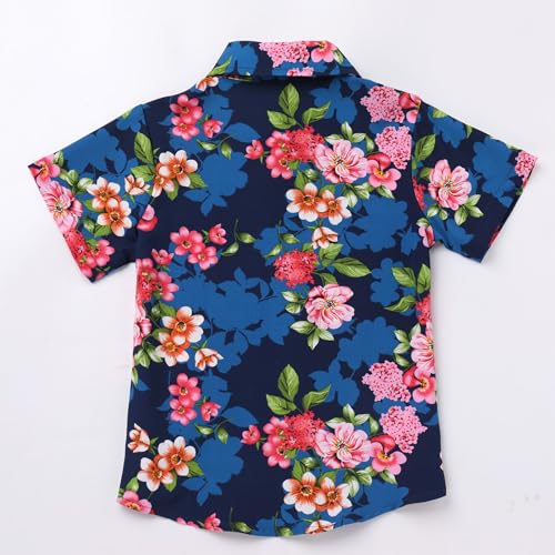 Image of Daddy and Me Matching Outfits Hawaiian Father and Son Matching Shirts for Family Photoshoot Summer Men Boys Father's Day Tops