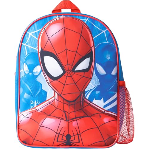 Get Trend Marvel Spiderman Sac à Dos Enfant 3+ Ans, Sac Fille et Garçon Léger Maternelle avec Bretelles Réglables (Multi Spiderman)