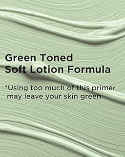 TOUCH IN SOL Redness Correcting Base Primer 1.01 fl.oz. - Pore Minimizing Green Toned Makeup Base - Tone Neutralizing before Foundation - Minimize Rosacea, Redness - No Pore Blem Primer Base
