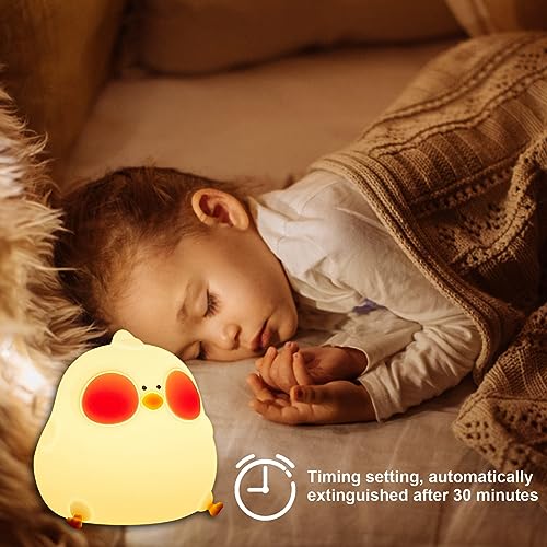 Lámpara de noche de silicona con luz RGB recargable USB miniatura 5