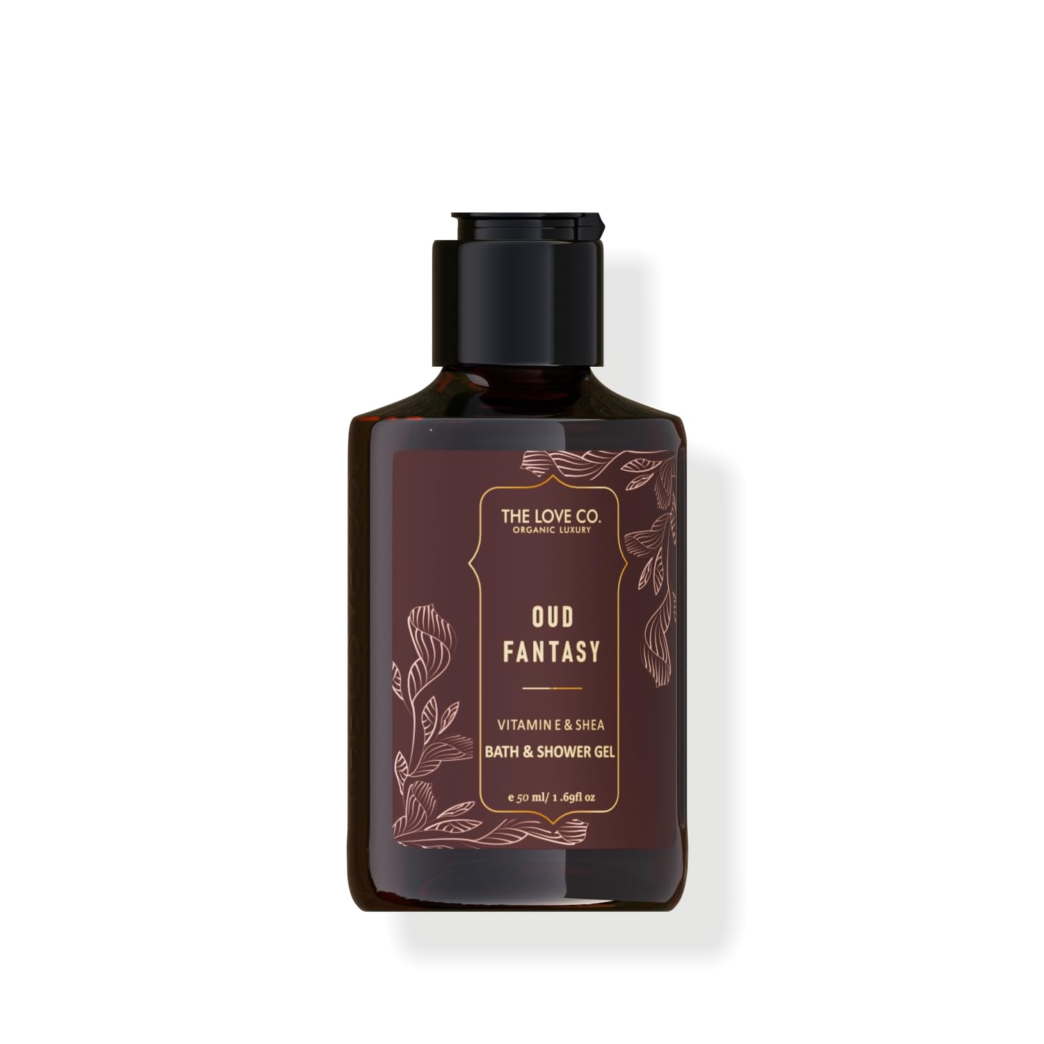 Oud Fantasy Body Wash 50Ml | Nourishing and Hydrating Formula for Silky Smooth Skin | For Fragrant and Rejuvenating Shower Experience
