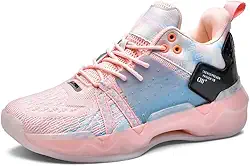 Tênis de basquete masculino de cano alto para treinamento ao ar livre, tênis de corrida antiderrapante e absorvente de choque, botas de basquete presente