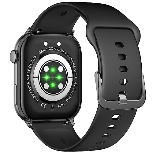 COCO Emergency Alert Smartwatch for Seniors – Fall Detection, SOS Call, Heart Rate & SpO2 Monitor, Medication Reminder, Bluetooth Calling, Caregiver App, BT2-X (2026) (Black) - Image 5