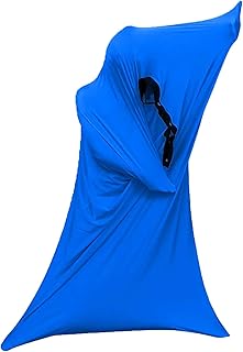 ANRIO Sacos Sensoriales Mágicos For Niños Autistas En Tallas S/M/L/XL Calcetín Corporal Sensorial Elástico Seguro Y Divertido For Terapia De Presión Autocalmante (Color : Blue, Size : XL/X-Large)