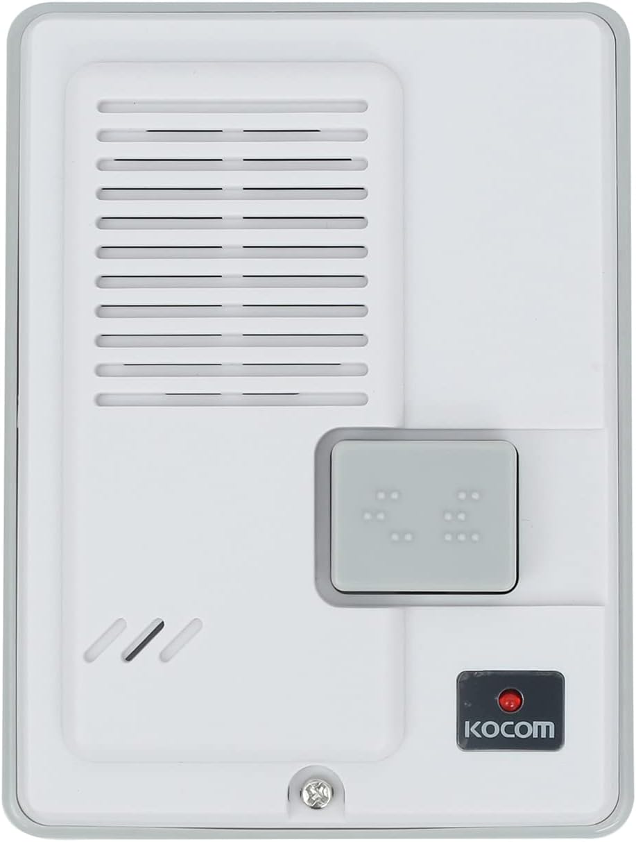 Close-up of Kocom DP-203HA outdoor unit (door panel)