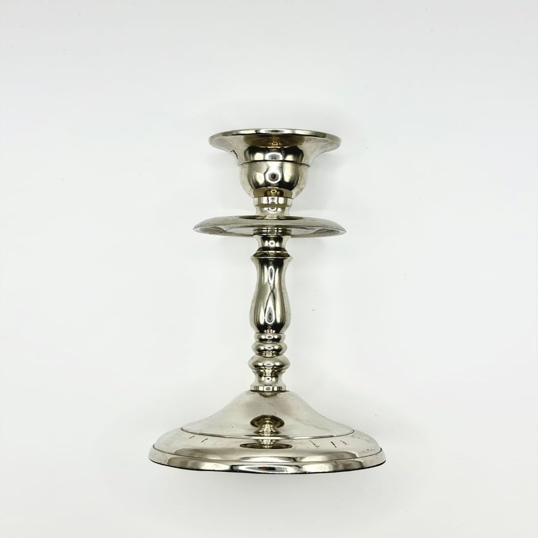 Premium Metal Candle Holder Stand for Home Decor | Elegant Silver Finish Candlestick for Dining Table, Living Room, Wedding & Festive Decoration | Luxury Candle Stand-image-25