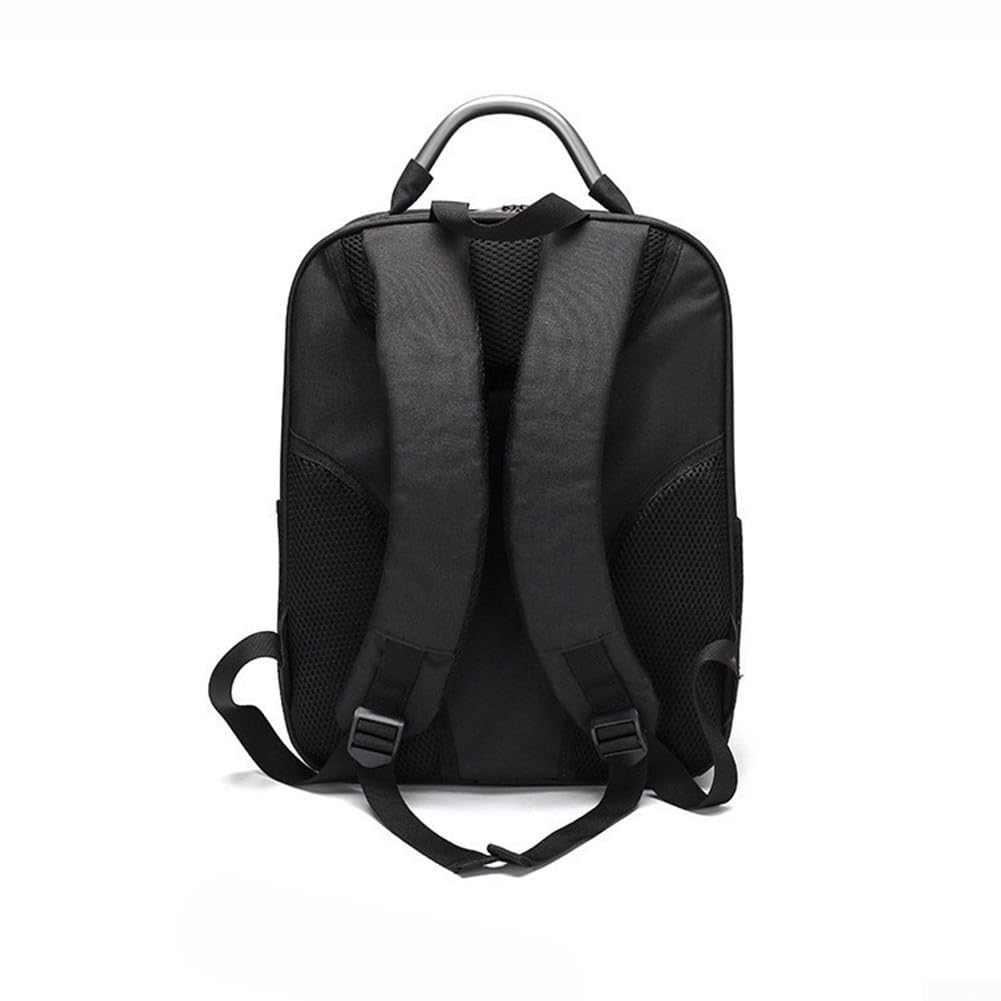 Avata 360 Tragetasche, tragbarer EVA-Rucksack mit verstellbaren Trägern, kompakte Hartschalen-Aufbewahrungstasche für Zubehör und Ausrüstungsschutz, Schwarz