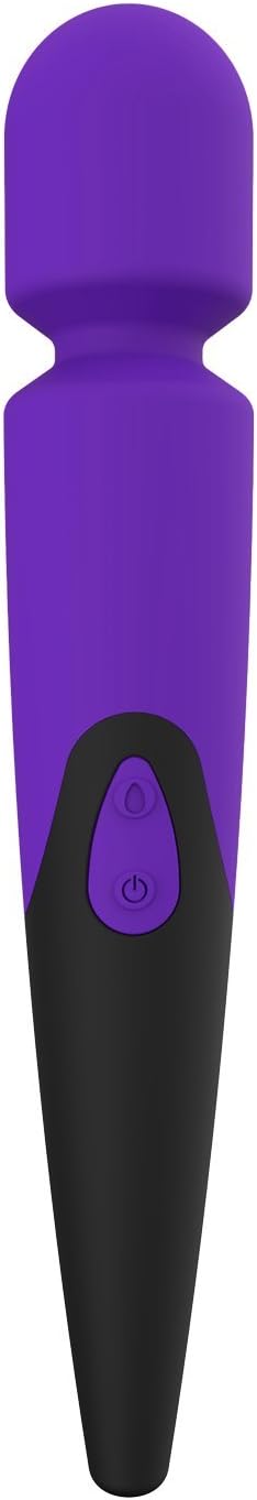 Velocity Massage Wand - Waterproof, Wireless, Powerful Vibration - Personal Therapeutic Massager (Purple) : Health & Household