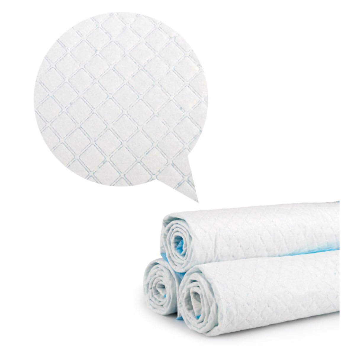 Tappetino Assorbente per Cani da Addestramento, Blu, 20 Pezzi | Tessuto Non Tessuto, Spesso, Formato Xl 60cm X 90cm, per Cuccioli e Gabbie Domestiche