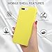 Meweri Case Compatible with iPhone 6 Plus/6S Plus Case, Liquid Silicone Rubber Phone Case for iPhone 6S/6 (iPhone 6 Plus/6S Plus, Yellow)