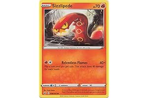 Sizzlipede Plush: Bring the Fiery Centipede Pokémon to Life!