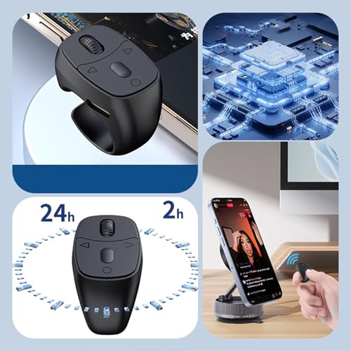 Mini controlador de botón de videocámara inalámbrico para grabación y vlogging 4