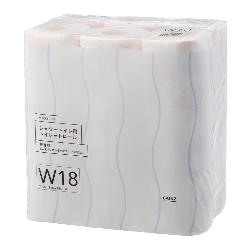 Amazon.co.jp: カインズ(CAINZ) トイレットペーパー ダブル 18ロール