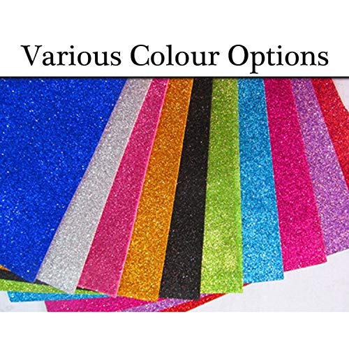 A4 Glitter Foam Sheet Sparkles 2 mm Thick Different Color, for Art