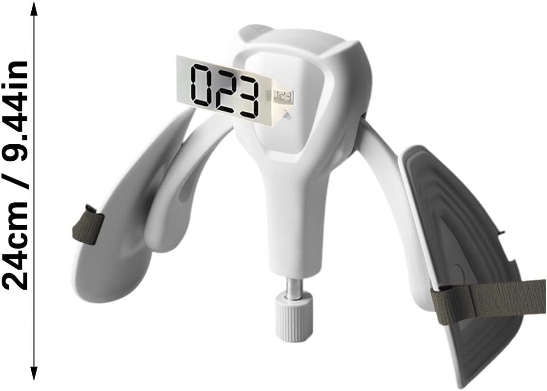 Adjustable Resistance Inner Thigh Exerciser Exercise Machine Pelvic Floor Muscle Trainer with Counter Enduring Adjustable Resistance Inner Exerciser