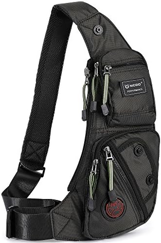 NICGID Sling Bag Chest Shoulder Backpack Crossbody Bags for Men Women