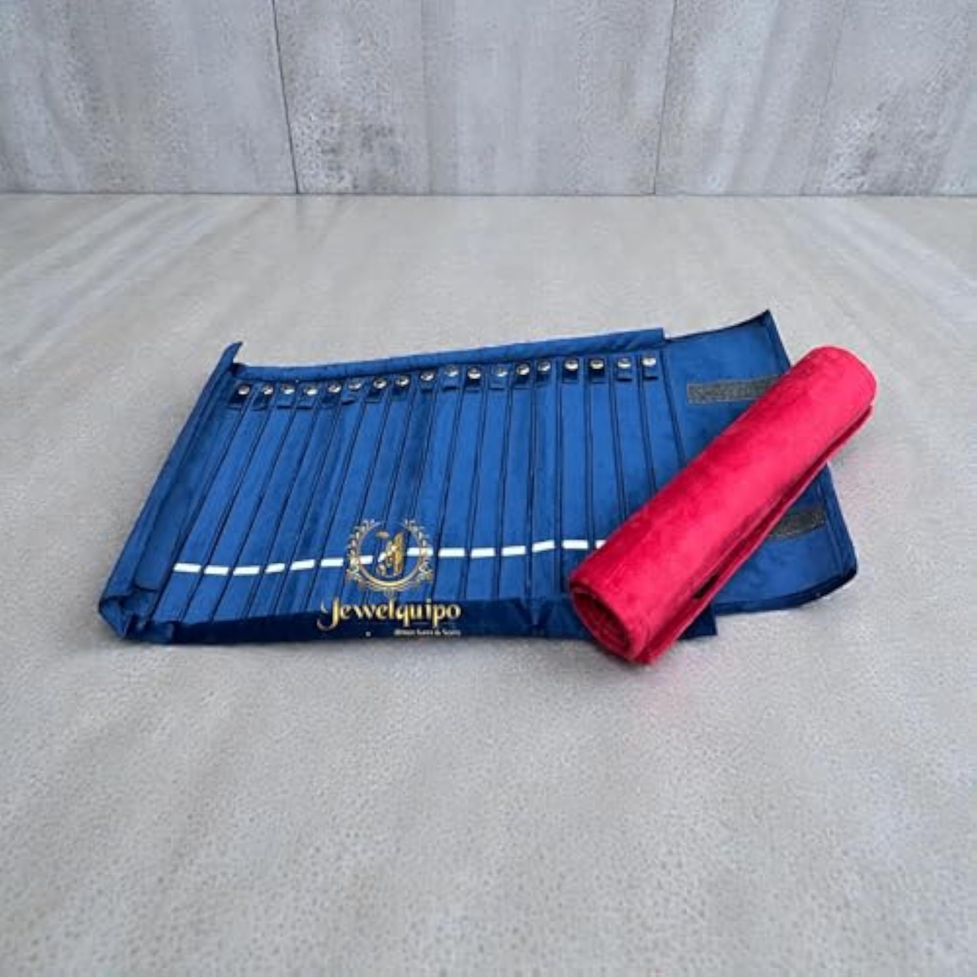 Suede Chain Organiser, Chain Display Folder