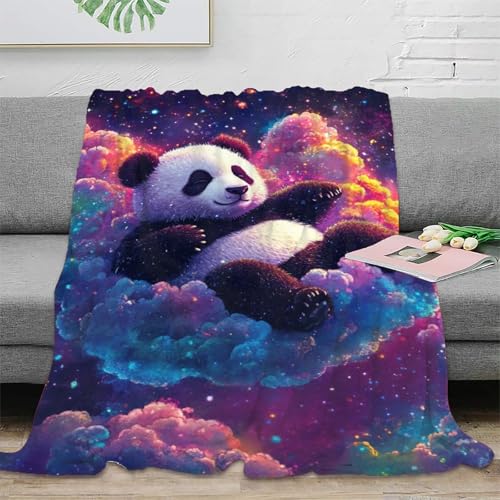 Couverture panda 200x230 cm moelleuse pour grand lit - 3