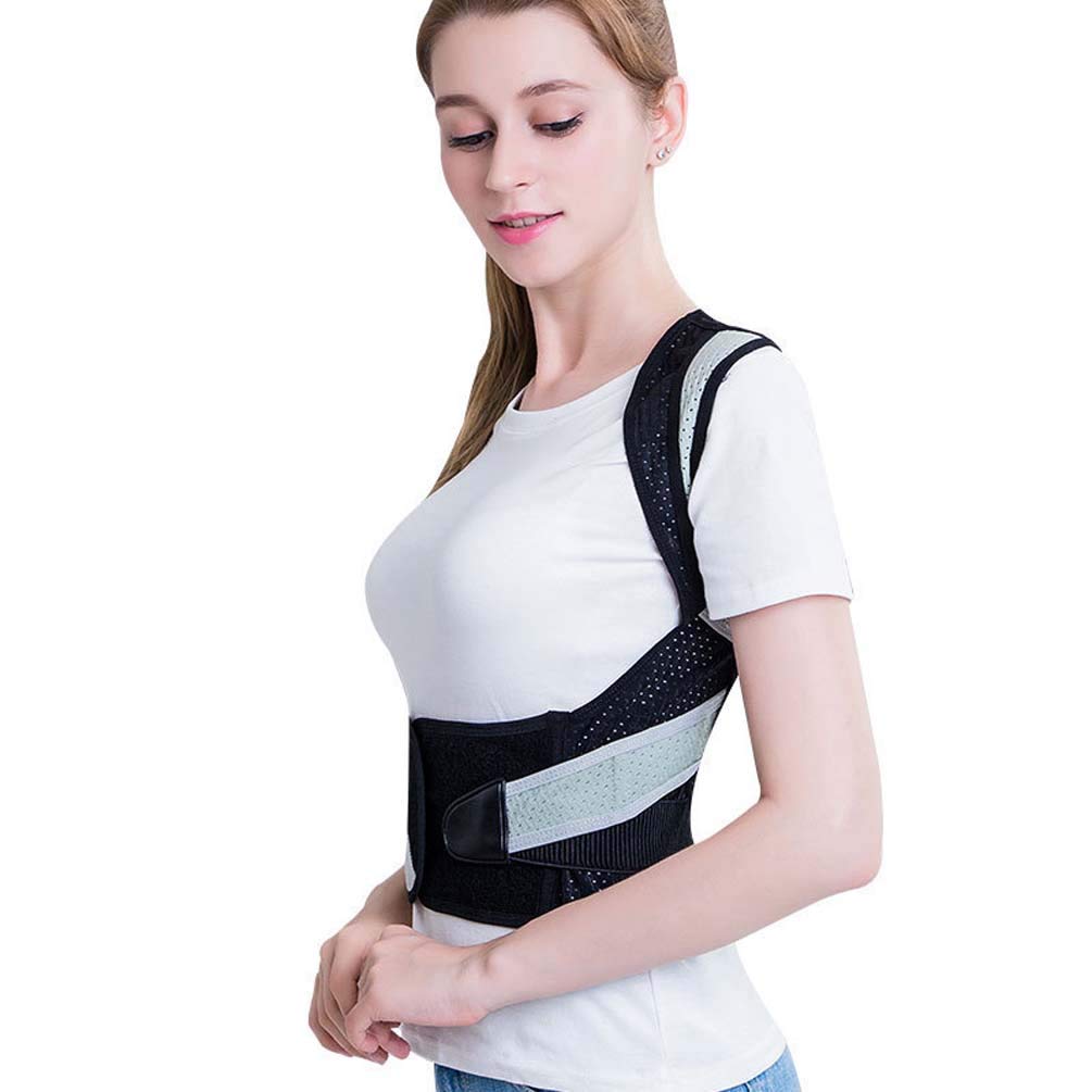 Bene Correttore Postura per Uomo e Donna - Fascia posturale Spalle e Schiena Dritta - Correttore posturale Anti cifosi - Raddrizza Spalle Ortopedico Unisex, 3XL