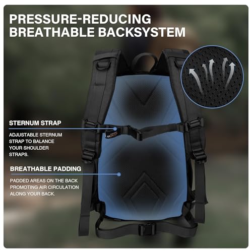 Image of Mardingtop 18L /28L Backpack Tactical Trekking Backpack Outdoor Hiking Backpacks for Camping Hiking Travel