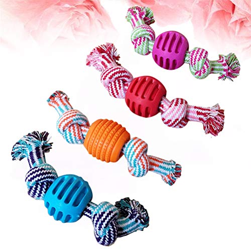 Brinquedo para cães de estimação - 4 peças de brinquedo divertido de mordida para cães de estimação