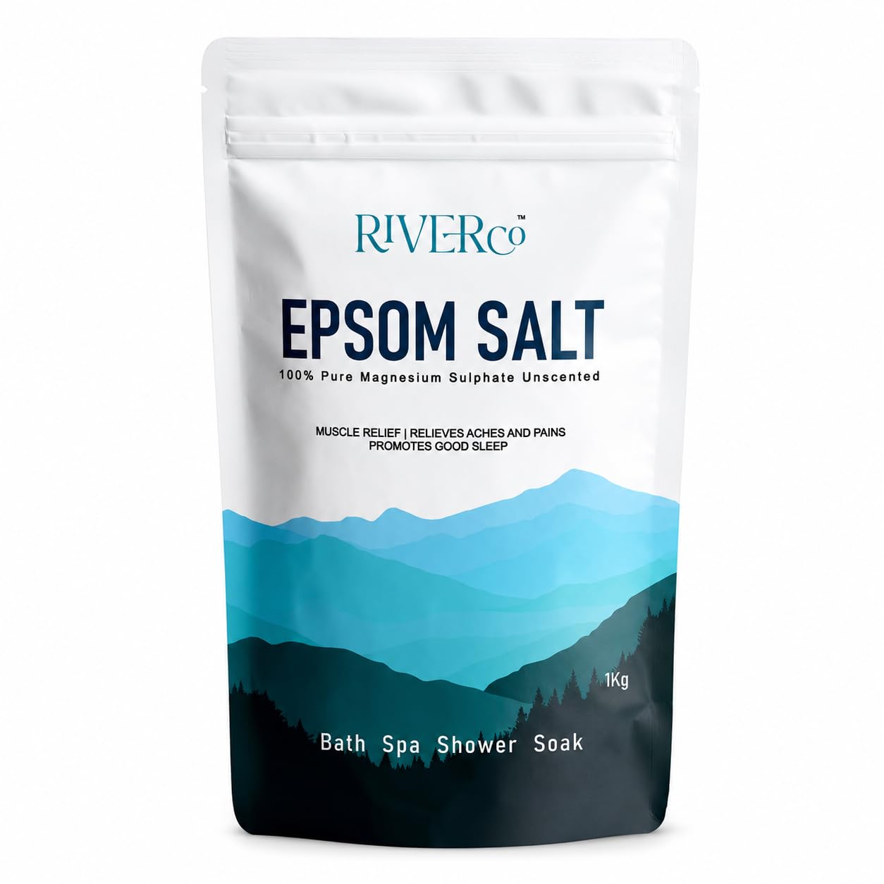 Epsom Salt 1Kg | 100% Pure Magnesium Sulphate Bath Salt | Muscle Relief, Stress Relief, Foot Soak & Better Sleep | Bath Salt | Unscented-image-12