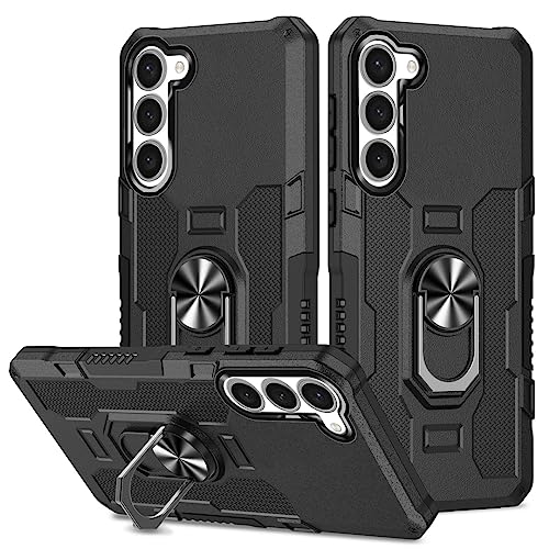 Coque Samsung S23 Plus avec anneau de support pour vidéos et usage mains libres urbain