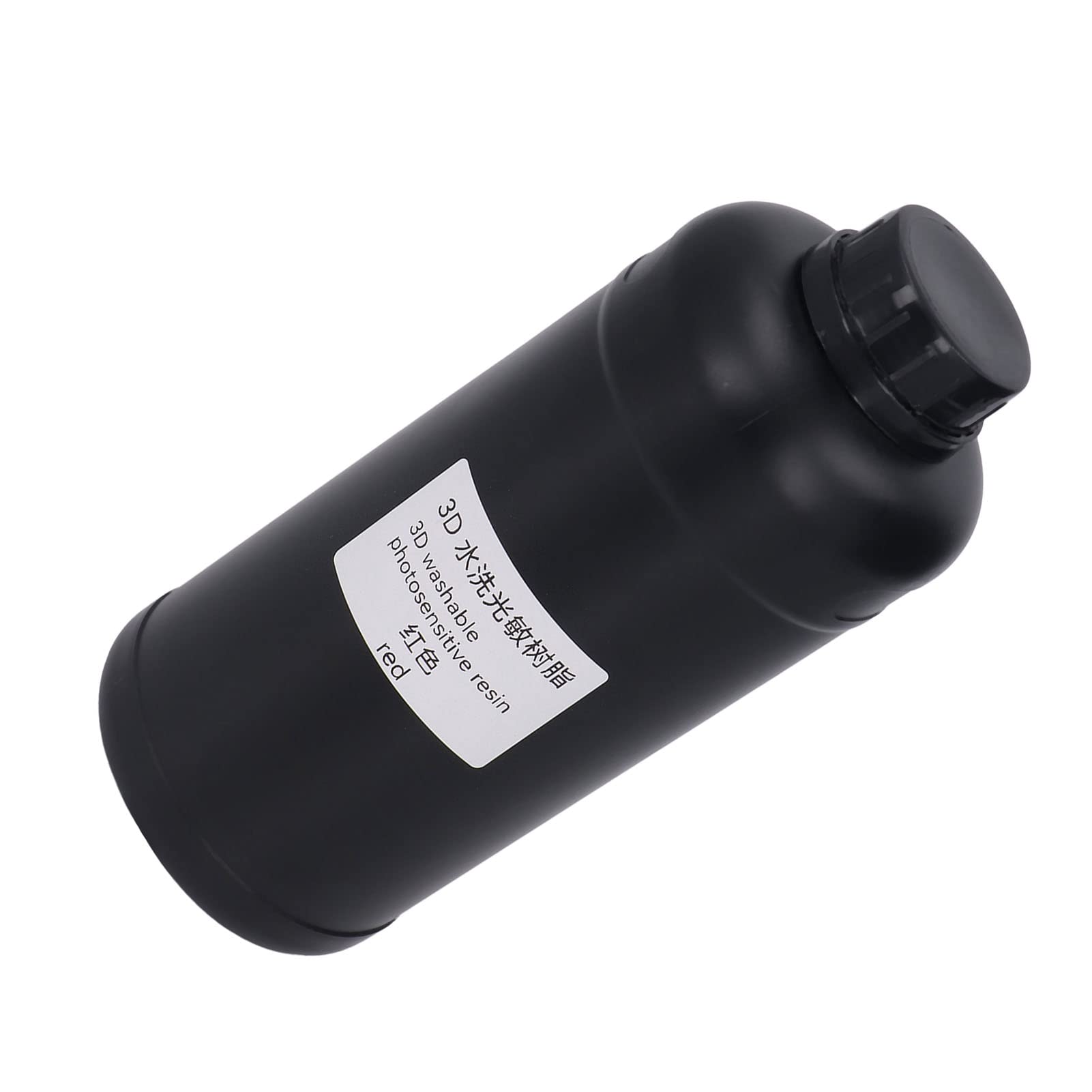 lyrlody Resina per Stampante 3D, Resina per Stampa 3D Lavabile con Acqua 1000ml, Fotopolimerica Fotopolimerizzabile per DLP LCD, tenacità Ad Alta Resistenza Polimerizzazione Rapida per Modelli (rosso)