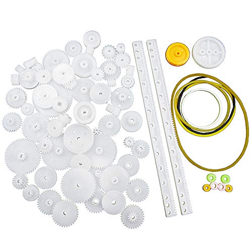 75 Type Plastic Crown Gear Single Double Reduction Gear Worm Gear (Original Version)