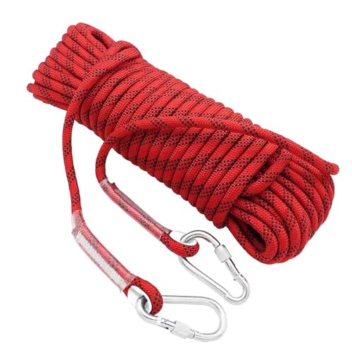 Trintion 12mm 20 Meter Kletterseil Sicherheitsseil Survival Seil Climbing...
