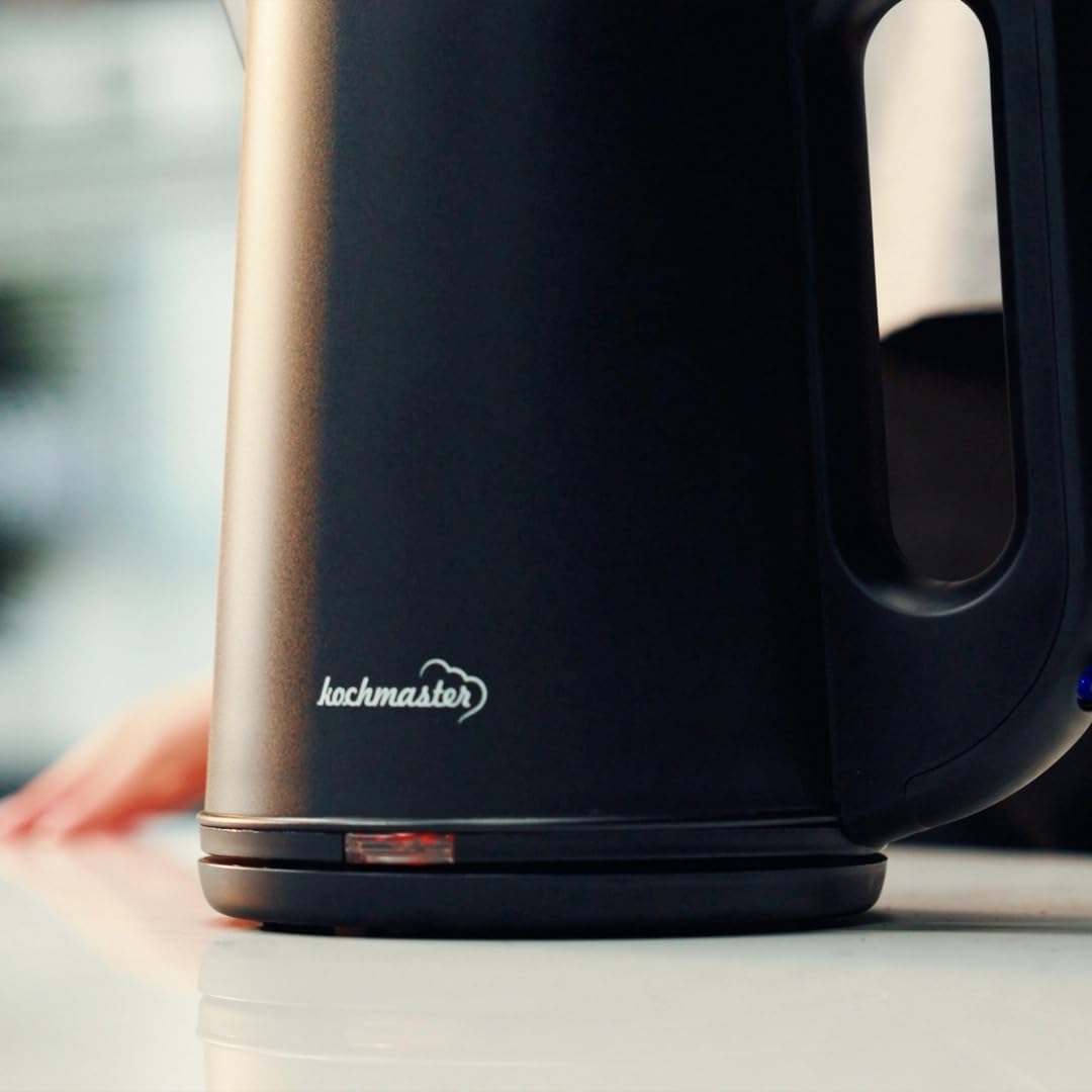 Dem Söleni Teemaschine, 2L + 1L, 1800W, Edelstahl, mit Warmhaltefunktion, Elektrischer Teekocher